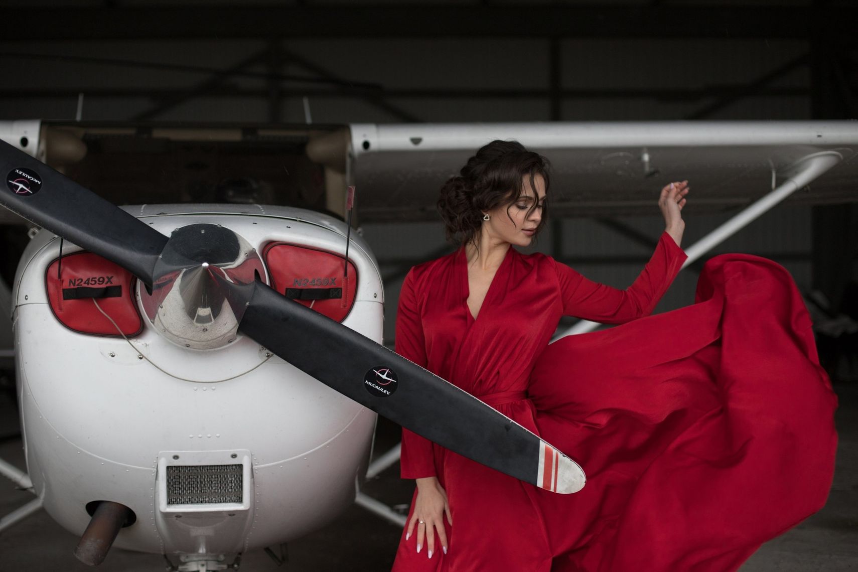 Фотосессия с самолетом